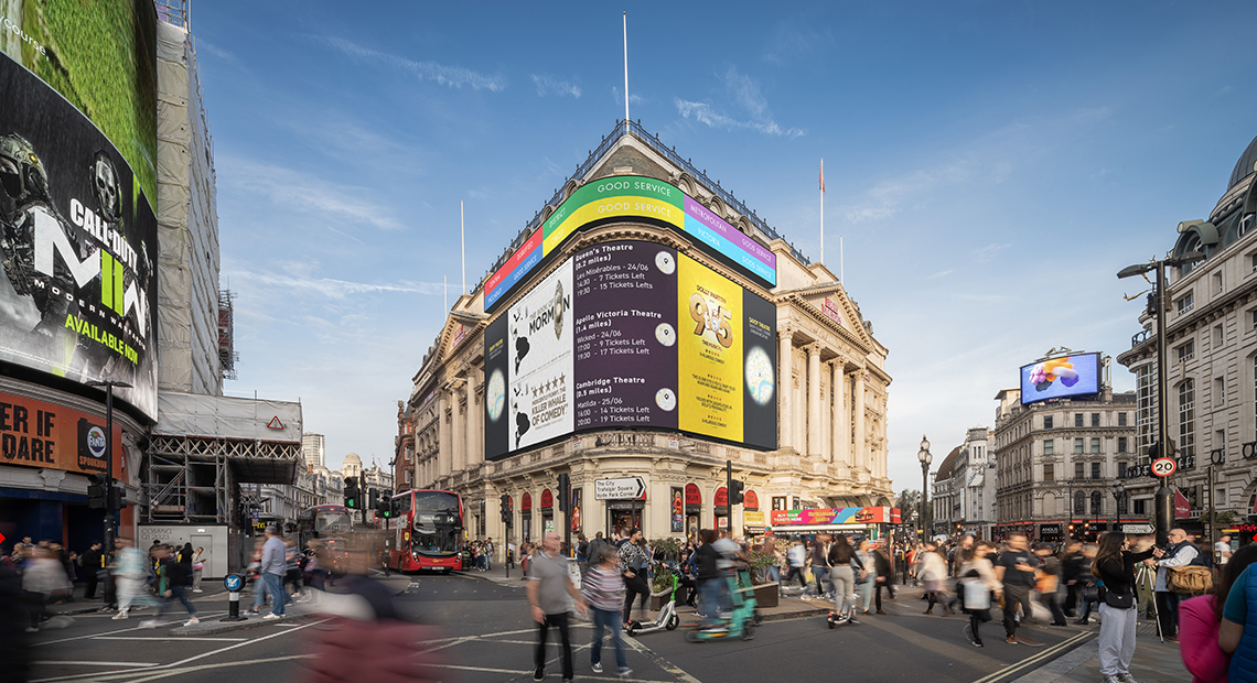 Criterion Capital set to illuminate Piccadilly Circus with permanent digital screens on London Pavilion