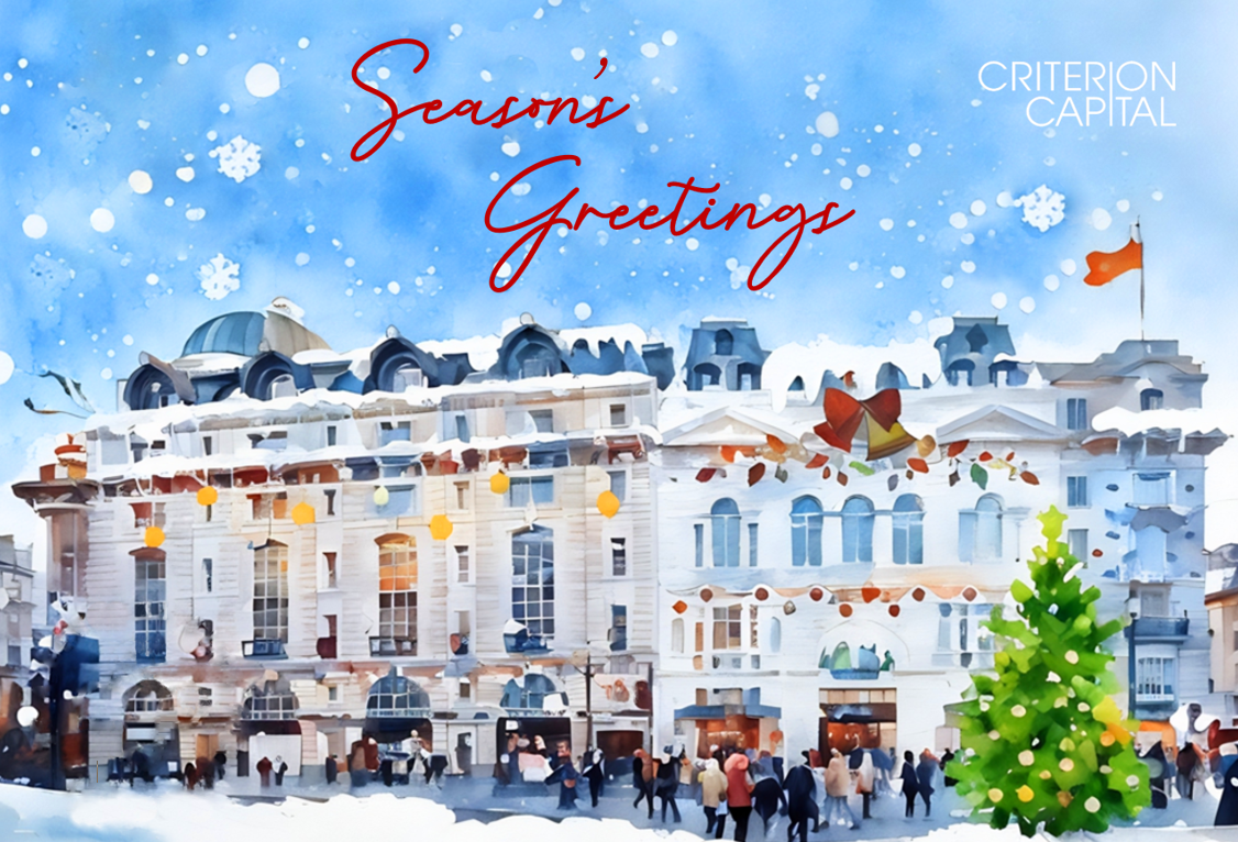 Festive wishes from Criterion Capital!